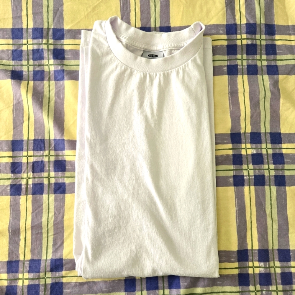 PRO CLUB Heavyweight Short-sleeved White Shirt Size 4XL